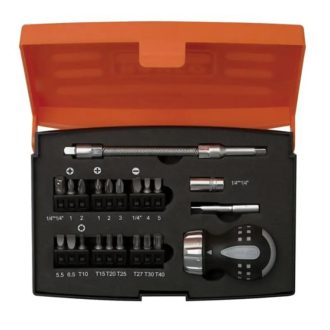   Bahco racsnis marokcsavarhúzó készlet, 22 részes, 808050S-22