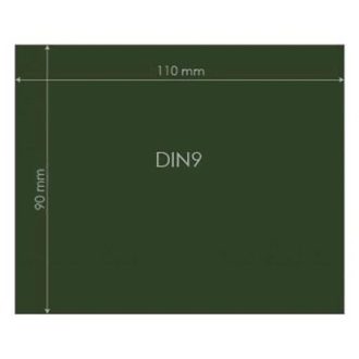 Védőüveg DIN 9 90x110mm, 548980055012