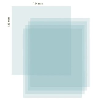   Iweld PANTHER DIGITAL 5.1 külső védőplexi 114x133mm, 8PNTHR51OUTCL