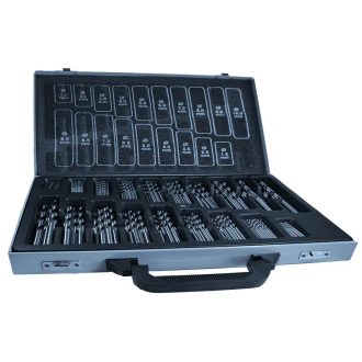   Flexmann For Cut fúrószár/fémcsigafúró készlet csiszolt DIN 338 HSSG 1,0-10,00mm 170 részes, BF83451