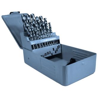   Flexmann For Cut fúrószár/fémcsigafúró készlet csiszolt DIN 338 HSSG 1,00-13,00mm 25 részes, BF83453