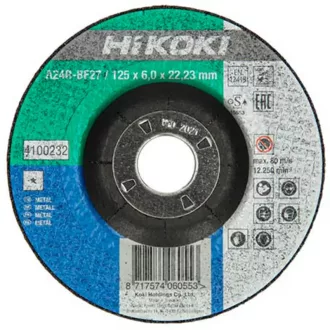   Hikoki tisztító korong 230x6,0x22,2mm, A24R-BF27, fém, 10db/cs, 4100235