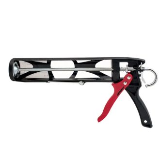   Hm Müllner kartuskinyomó, kittkinyomó pisztoly 310ml, törhetetlen műanyag kivitelfokozatmentes adagolás, integrált tisztító tű, HS78