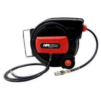   Hm Müllner sűrített levegős tömlődob, 18m tömlővel, lassított automata visszacsévélővel, 35F