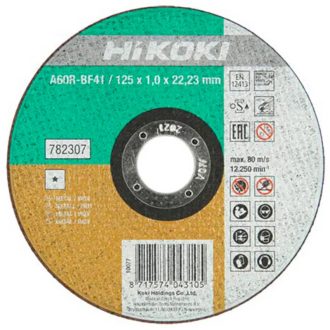   Hikoki vágókorong 115x1,0x22,2mm, A60R-BF41, inox, 25db/cs, 782306