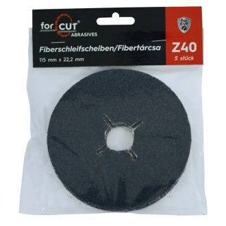   Flexmann For Cut fibertárcsa 115x22,2mm Z100, fém-inox 5db/csomag, VCS-3015