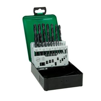   Hikoki fúrószár/fémcsigafúró készlet 19db-os HSS-R (DIN 338)- 1-10mm (0,5mm), 780096