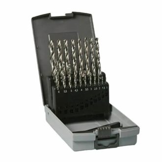   Hikoki fúrószár/fémcsigafúró készlet 19db-os HSS-G (DIN 338)-1-10mm (0,5mm), 780460