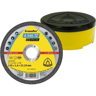  Klingspor vágókorong 230x1,9x22,2mm egyenes-A 946 TZ SPECIAL-inox,acél, műanyag boxban, 339113