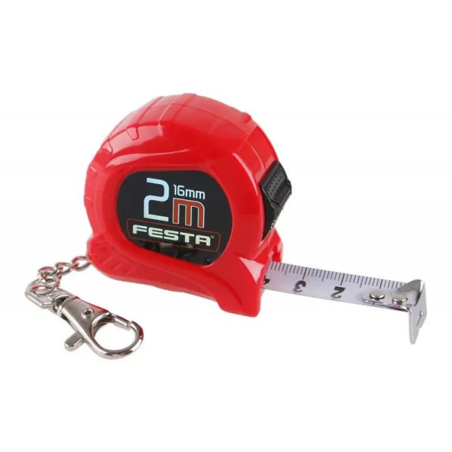 Lev mérőszalag 2mx16mm, 6 féle szín, 11410