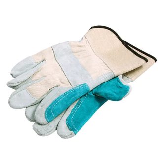   Lev mv bőrkesztyű szürke marhahasíték, erősített 10,5-ös, 50519 KESZTYU