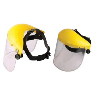 Lev PE víztiszta látómező homlokpánttal, narancs, 50556