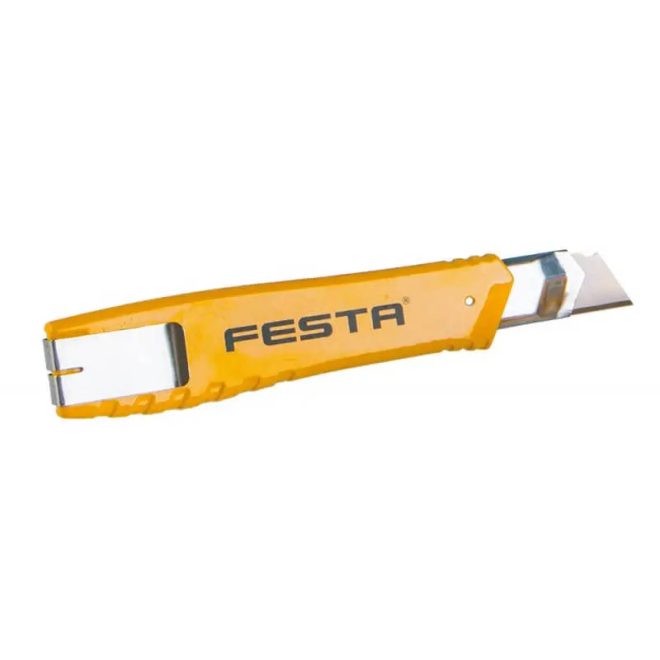 Lev Festa tapétavágó, törhető pengés kés 18mm, ALU- felírat nélkül, 16151