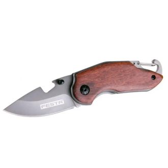   Lev Festa zsebkés 145/55mm, sörnyítóval, karabinerrel, 16209