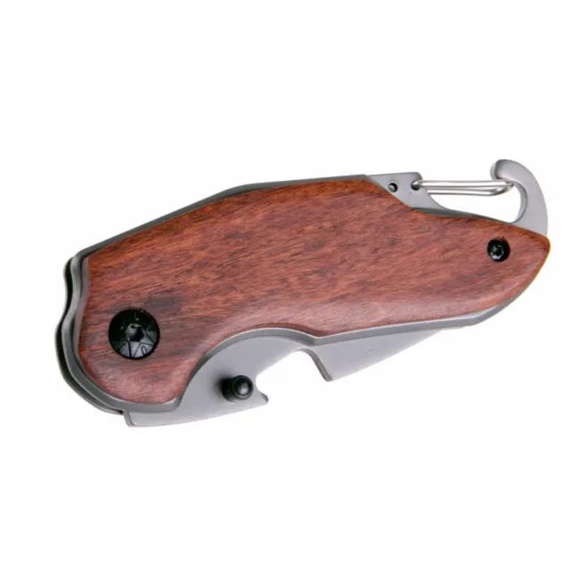 Lev Festa zsebkés 145/55mm, sörnyítóval, karabinerrel, 16209