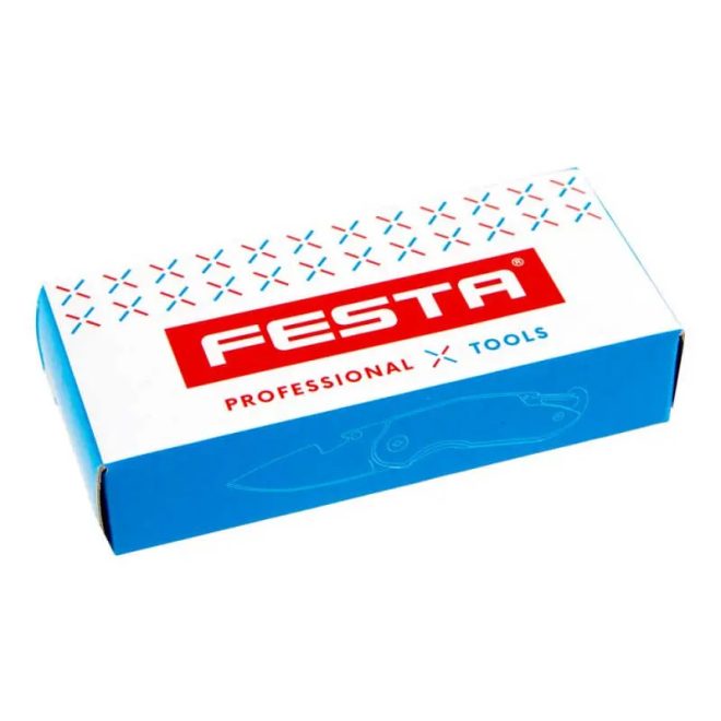 Lev Festa zsebkés 145/55mm, sörnyítóval, karabinerrel, 16209