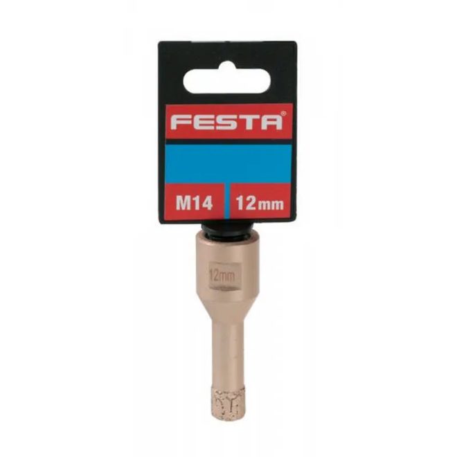 Lev Festa gyémánt körkivágó, átmérő 12mm, M14, kerámia, kő, 24763