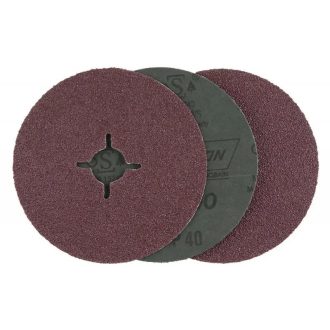   Lev Festa fibertárcsa 125x22,2mm, 30(csillagbevágásos lyuk), P120- 3db, 22164