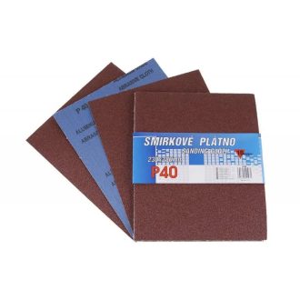   Lev csiszolólap-vászon alapú A/4-230x280mm P100- 10db, 21736