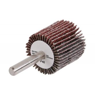 Lev csapos lamellás csiszolókerék 30x30x6mm, P60, 21856