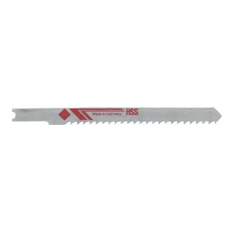  Lev Jigsaw dekopírfűrészlap, szúrófűrészlap HSS 5db/csom 75x1,0x3,0mm/8TPI- B&D, 24081