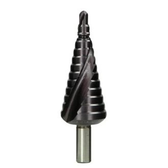   Hikoki lépcsős lemezfúró, Helikoid spirál 4-12/6mm, titán bevonatú, 780101