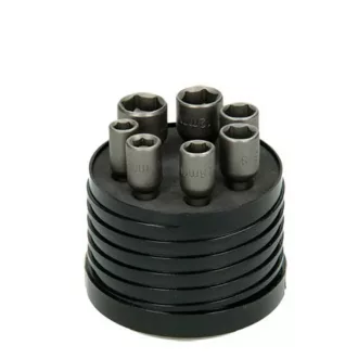   Hikoki dugókulcs készlet, 7db-os, hatlapú 1/4" 45mm, mágneses, 752239