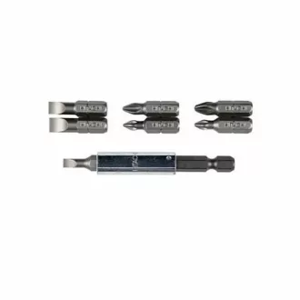   Hikoki bithegy készlet, 8db-os, FL, PH, PZ mágneses bittartóval, 752397