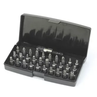   Hikoki bitkészlet, 31db-os 1/4" PH/PZ/FL/T/TX/hatlapú, 753000