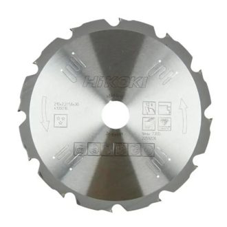   Hikoki körfűrészlap polikristály gyémánt fogazattal, 300x30/25,4mm, Z20, cementkötésű deszka, gipszkarton, MDF, 4100019