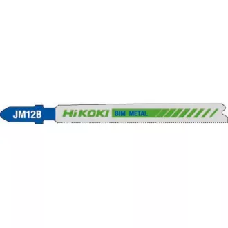   Hikoki fűrészpenge szúrófűrészhez JM12B/T121GF - 91,5/68,0x9,7x0,9mm, fémre, BI Metál, 5db/cs, 750090