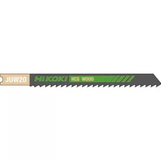   Hikoki fűrészpenge szúrófűrészhez JUW20/U111C - 91,5/70,0x7,5x1,25mm, fára, HCS, 5db/cs, 750023