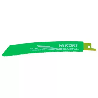  Hikoki orrfűrész/kardfűrészlap RCM50B 250,0/228,5x19,0x0,9mm, Bi-Metál, ívelt, PVC-fém-inox, 3db/cs, 752045