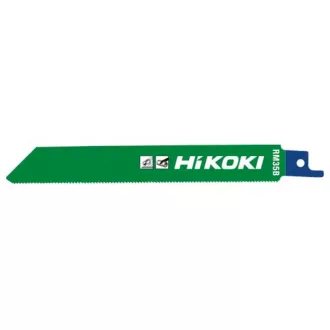   Hikoki orrfűrész/kardfűrészlap RM35B 150,0/128,5x19,0x0,9mm, Bi-Metál, fém, 25db/cs, 752694