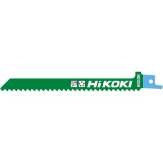   Hikoki orrfűrész/kardfűrészlap RD32B 150,0/128,5x12,0x1,25mm, Bi-Metál, fa-fém-pvc-üvegszál, 5db/cs, 752026