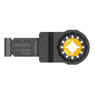   Hikoki multiszerszám kés, MSI32PH, 32x40x1mm, HM/TC, fém-inox-színesfém-üvegszál, 782702