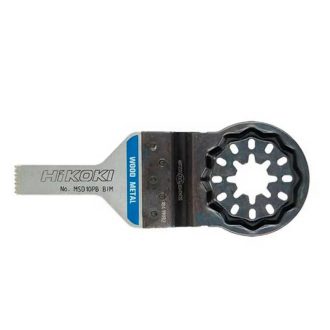   Hikoki multiszerszám kés, MSD10PB, 10x30x0,6mm, Bi-Metál, fa-fém-epoxy, 782719
