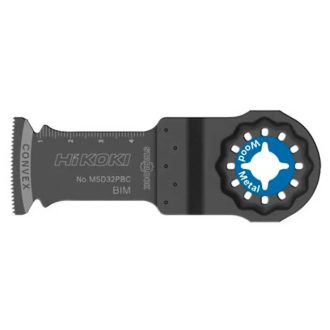  Hikoki multiszerszám kés, MSD32PBC, 32x50x0,6mm, precíziós, Bi-Metál, fa-fém-epoxy, 782721