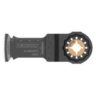   Hikoki multiszerszám kés, MSW32PC, 32x50x0,6mm, precíziós, HCS, fa, 782733