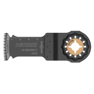   Hikoki multiszerszám kés, MSW32PCJ, 32x50x0,6mm, precíziós, HCS, fa-parketta, 782735