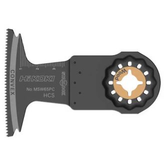   Hikoki multiszerszám kés, MSW65PC, 65x40x0,6mm, precíziós, HCS, fa-parketta, 782738
