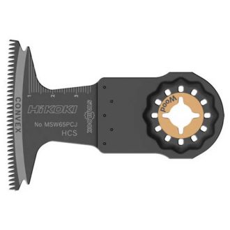   Hikoki multiszerszám kés, MSW65PCJ, 65x40x0,6mm, precíziós, HCS, fa-parketta, 782739