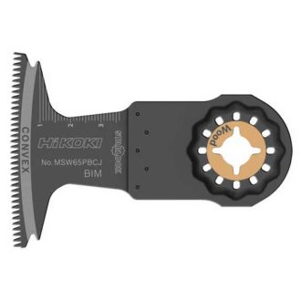   Hikoki multiszerszám kés, MSW65PBCJ, 65x40x0,6mm, precíziós, HCS, fa-parketta-keményfa, 782740