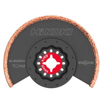   Hikoki multiszerszám kés, MSA85SH, 85x2,0mm, HM/TC, HM/TC, fuga-tégla-üvegszál-epoxy, 782761