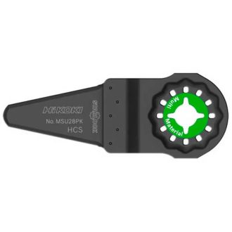   Hikoki multiszerszám kés, MSU28PK, 28x50x1mm, HCS, szilikon-sziegetelő anyagok, 782783