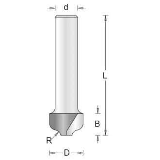   Hikoki marófej, profilmaró 8x12,7x9,5mm,szamárhát, 754090
