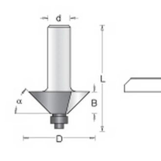   Hikoki marófej, élmaró 8x31,8X12,7mm, golyóscsapággyal, 754113