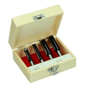 Hikoki marófej készlet fa dobozban, 12mm, 4db-os, 711012