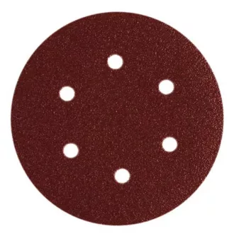   Hikoki tépőzáras csiszolókorong 150mm/GLS3 (6lyuk) K40, fa-fém, 10db, 753111