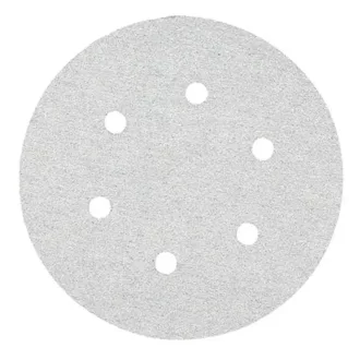   Hikoki tépőzáras csiszolókorong 150mm/GLS3 (6lyuk) K80, festék-lakk-kitt, 10db, 753143